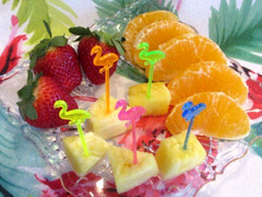 Flamingo Party Picks Forks Cupcake Decorations Party Supplies 50 Pcs