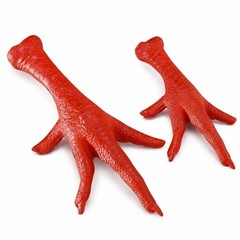 2PCS Artificial Chicken Feet Realistic Fake Food Props Display