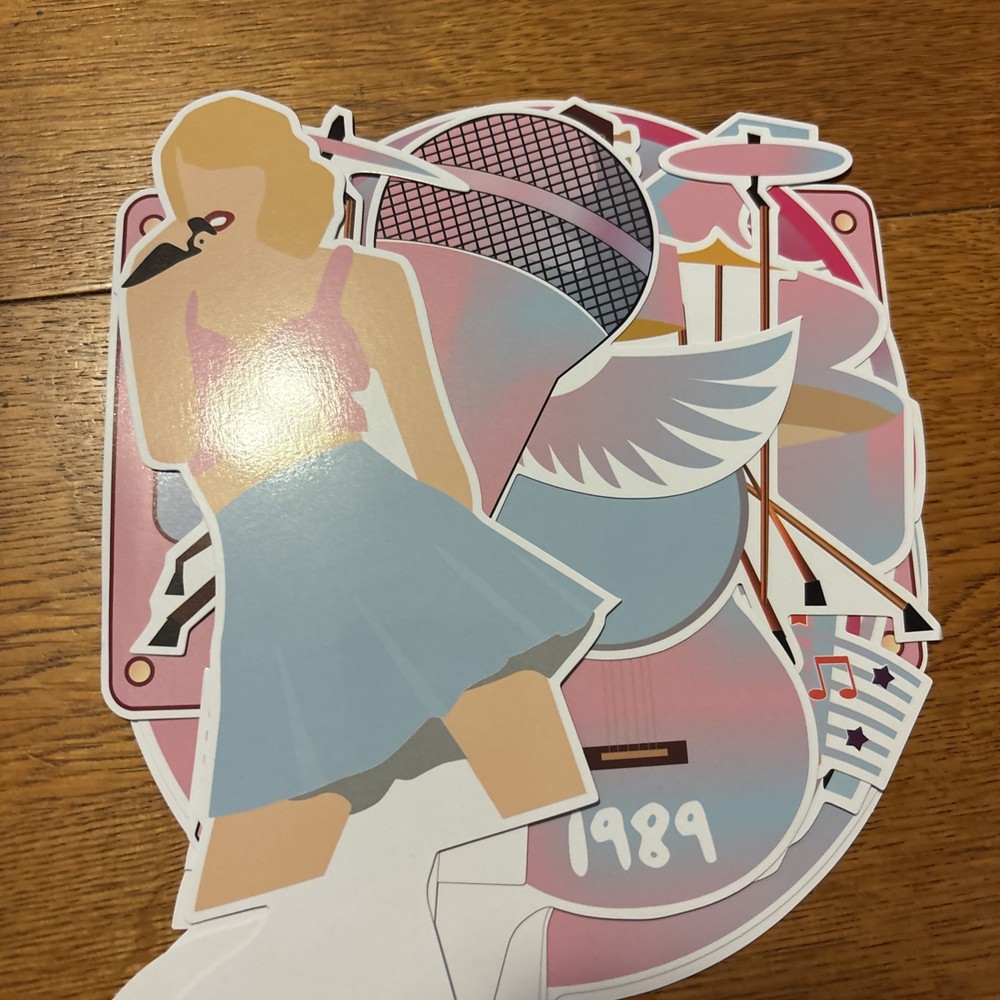 9pc Taylor Swift Honeycomb Centerpiece Table Decorations Birthday Party