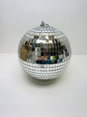 8″ Disco Ball Hanging Mirror Disco Ball with Hanging Ring for Party and Decorati