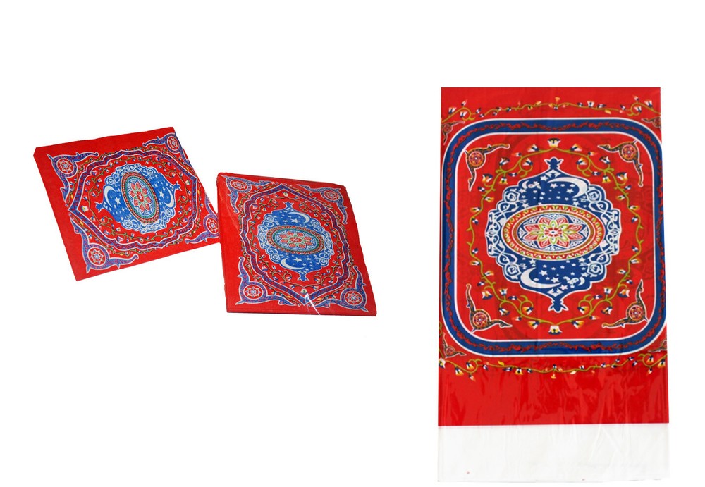 Arabesque Moon Design Eid or Ramadan Party Decorations