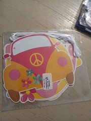 Hippie Kids Birthday Party Decorations Set Banner Balloons Cupcake Toppers