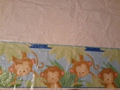 Mantel monos cumpleaños