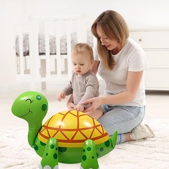 4D Walking Turtle Balloon Animal foil Balloon, Creative Inflatable Turtle, Ba…