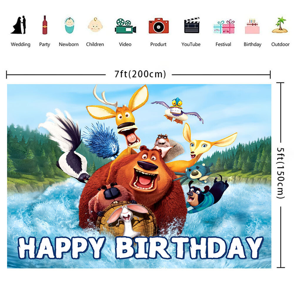 Open Season Party Decor Birthday Decor Backdrop Banner Background Birthday Gift