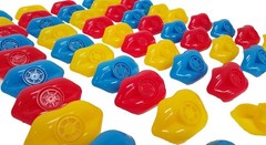 Children’s Mustache Whistles, Multicolored Lip Whistle Party Favors