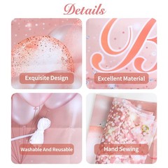 Happy 65th Birthday Banner Backdrop – 65 Birthday Party Decorations Supplies …