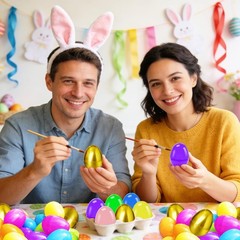 100 Pcs 2.4″ Fillable Easter Eggs,Bulk Plastic Hinged Empty Eggs