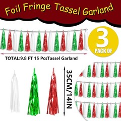Beautiful Metallic Fringe Tassel Banner – Easy, Reusable Décor for All Occasions