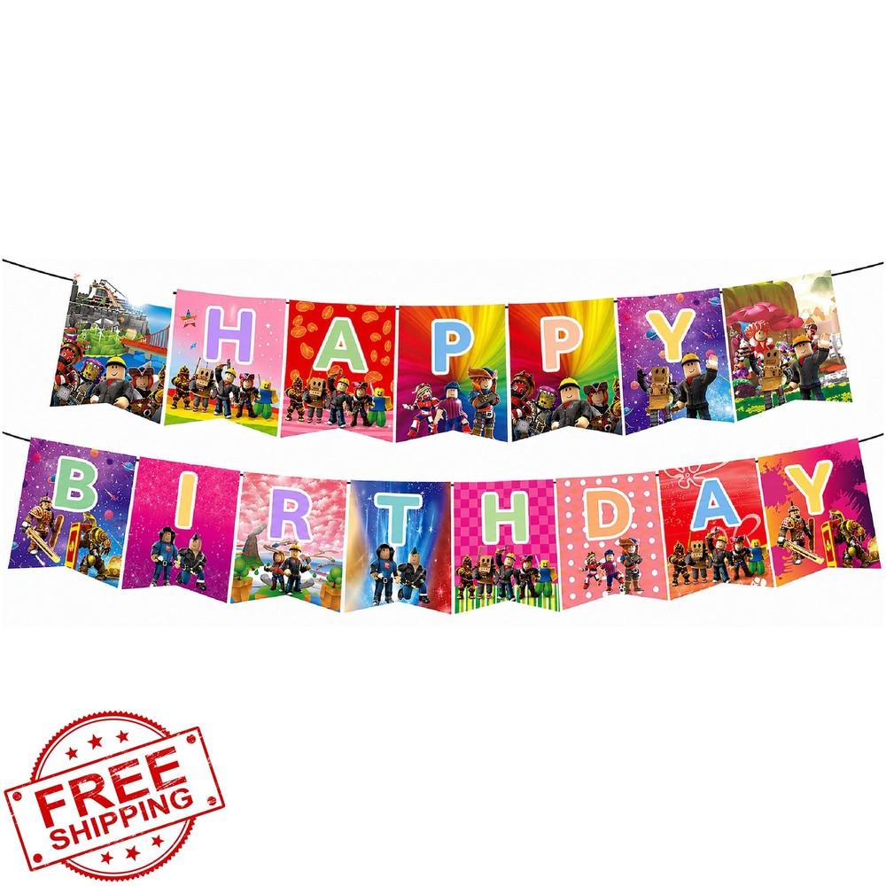 IndoTribe Video Game Birthday Decorations for Boys and Girls Happy Birthday B…