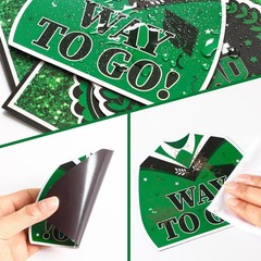 Graduation Car Decorations Magnets, 22Pcs Class of 2026 Grad Decor Car Magnetic