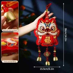 Chinese Wedding Fu Character Decor Hanging Ornament Wall Car Hanging Decor