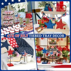 Charming 4th of July 3 PCS Star Set – Perfect for All Your Patriotic Occasions