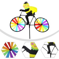 Plastic+Cloth for material Vibrant Colors 50x90cm Size Includes 1 Windmill