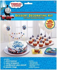 Thomas All Aboard Tank Engine Train Kids Birthday Party Dessert Decorating Kit