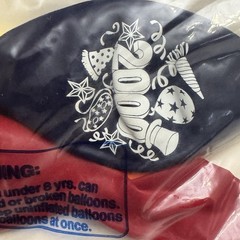 millenium year 2000 pack of 6 ballons