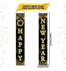 KatchOn, XtraLarge Happy New Year Banner – 72×12 Inch | New Years