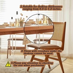 16PCS Clear Plastic Tablecloth Clips,Transparent Clear Tablecloth Clips, Plas…