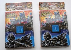 HASBRO – Lot of 8 PIECES Transformers DesignWare Parts Birthday Supplies – NEW