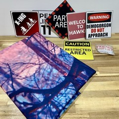 Stranger Things Party Backdrop And Decorations
