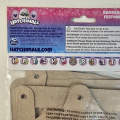 2 Packs – Hatchimals Happy Birthday 6.5′ Banner Hanging String Party Decor