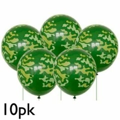 ARMY CAMOUFLAGE BIRTHDAY PARTY DECOR BOYS MILITARY TABLEWARE BALLOONS BUNTING