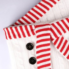 Christmas Tree Collar 30 Inch Snowman Scarf Buttons Tree Skirt Ring Base
