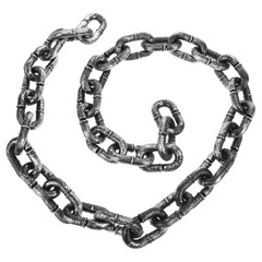 Scary Prop Chain Link Decor Fake Haunted Chains Costume Accessory