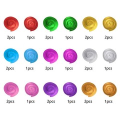 Colorful Ceiling Swirl Foil Decorations Hanging Plastic Streamer Themed Swirl…