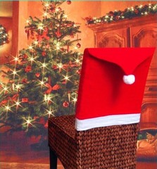 10 Christmas Chair Covers Dinner Table Santa Hat Home Decorations Ornaments Gift