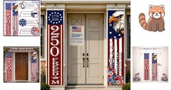 Majestic American Eagle Banner – 4th of July Decorations for Memorial Day