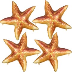 Starfish Balloons 4pcs 26inch Large Inflatable Star Fish Foil Balloon for Oce…