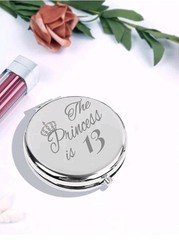 DORADREAMDEKO 13th Birthday Decorations for Girls, 2 Piece Set, Silver, Modern,