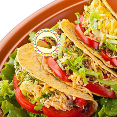 Cinco De Mayo Party Stickers Mexican Decorations 200 Pieces per Roll