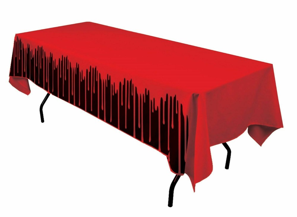 Halloween Horror Bloody Table Cover Fancy Dress Decoration