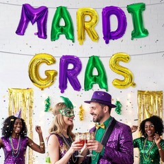 9Pcs Letter Balloons – 32 Inch Large Foil Balloons in Flash Purple, Green & G…
