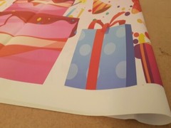 Birthday Children boy girl Backdrop Background Any Name, Age Fabric Party poster