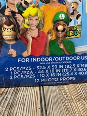 Super Mario Brothers™ Scene Setter Kit w/Props Happy Birthday Party