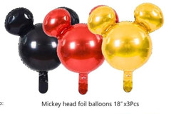 1st Birthday Cartoon Mouse Decorations – Banners, Balloons, Door Hanger, Crown..