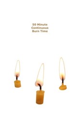 Beeswax Candle Works, 5-Inch Birthday Candles (Pack of 5 inch, Golden Yellow