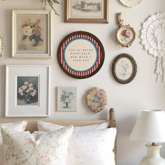 Toddler Boys Room Decor, Vintage Playroom Nursery Round Wooden Wall Art, Baby…