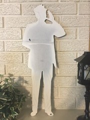 RAILROAD PARTY DECORATION | Train Conductor Sign | Laser Cut w/Stand