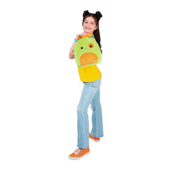 Squishmallows Kaprina the Green & Orange Monster Treat Pail – Jazwares