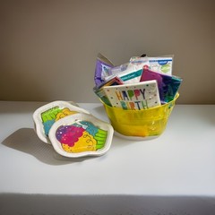 birthday party decorations Mixed All Colors, Plates Napkins Table Cloths Lots