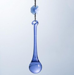 12Pcs Colorful Raindrop Prisms Pendants Lighting Glass Crystal Chandelier Lamp
