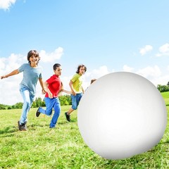 2 Pcs 72 Inch Giant Balloons Round Latex Large Human Egg Jumbo Balloons Infla…
