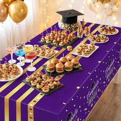 Childom 3 Pack Graduation Tablecloth,Graduation Decorations 2026 Graduation Part