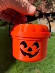 Halloween Pumpkins Small Bucket Cute Pumpkin Trick Bucket ET