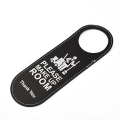 1*Do Not Disturb Signs Door Knobs Hanger Pendant Cleaning Label Make Up Room