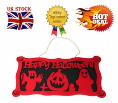 Halloween Party Decoration Window Hanging Ghost Spooks Balloon Indoor Outdoor UK